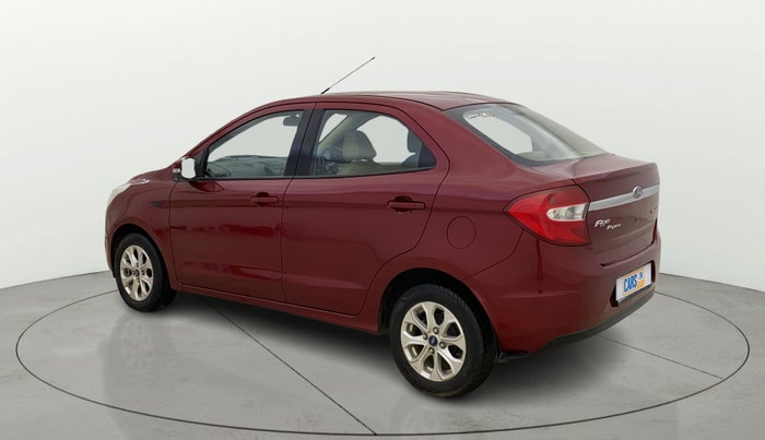 2017 Ford Figo Aspire TITANIUM 1.2 PETROL, Petrol, Manual, 30,082 km, Left Back Diagonal