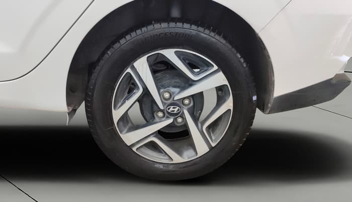 2020 Hyundai AURA SX PLUS 1.2 AMT, Petrol, Automatic, 34,756 km, Left Rear Wheel