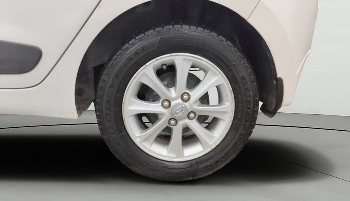 2015 Hyundai Grand i10 ASTA AT 1.2 KAPPA VTVT, Petrol, Automatic, 45,319 km, Left Rear Wheel