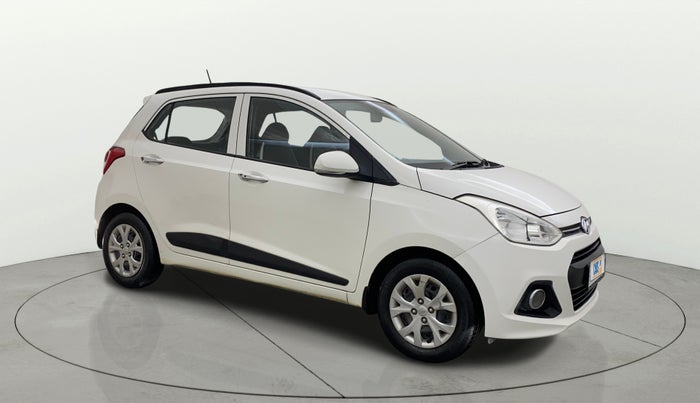 2014 Hyundai Grand i10 SPORTZ AT 1.2 KAPPA VTVT, Petrol, Automatic, 44,880 km, Right Front Diagonal
