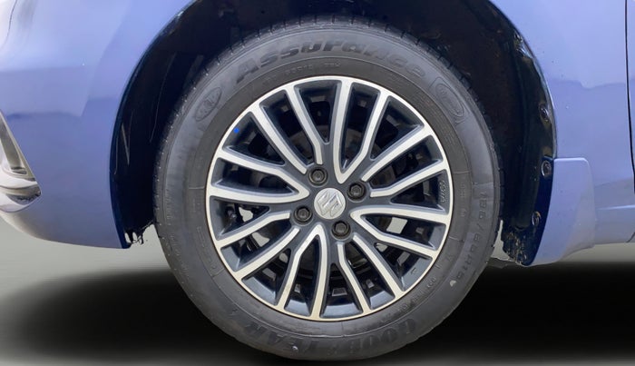 2018 Maruti Ciaz SIGMA 1.4 MT PETROL, Petrol, Manual, 39,988 km, Left Front Wheel