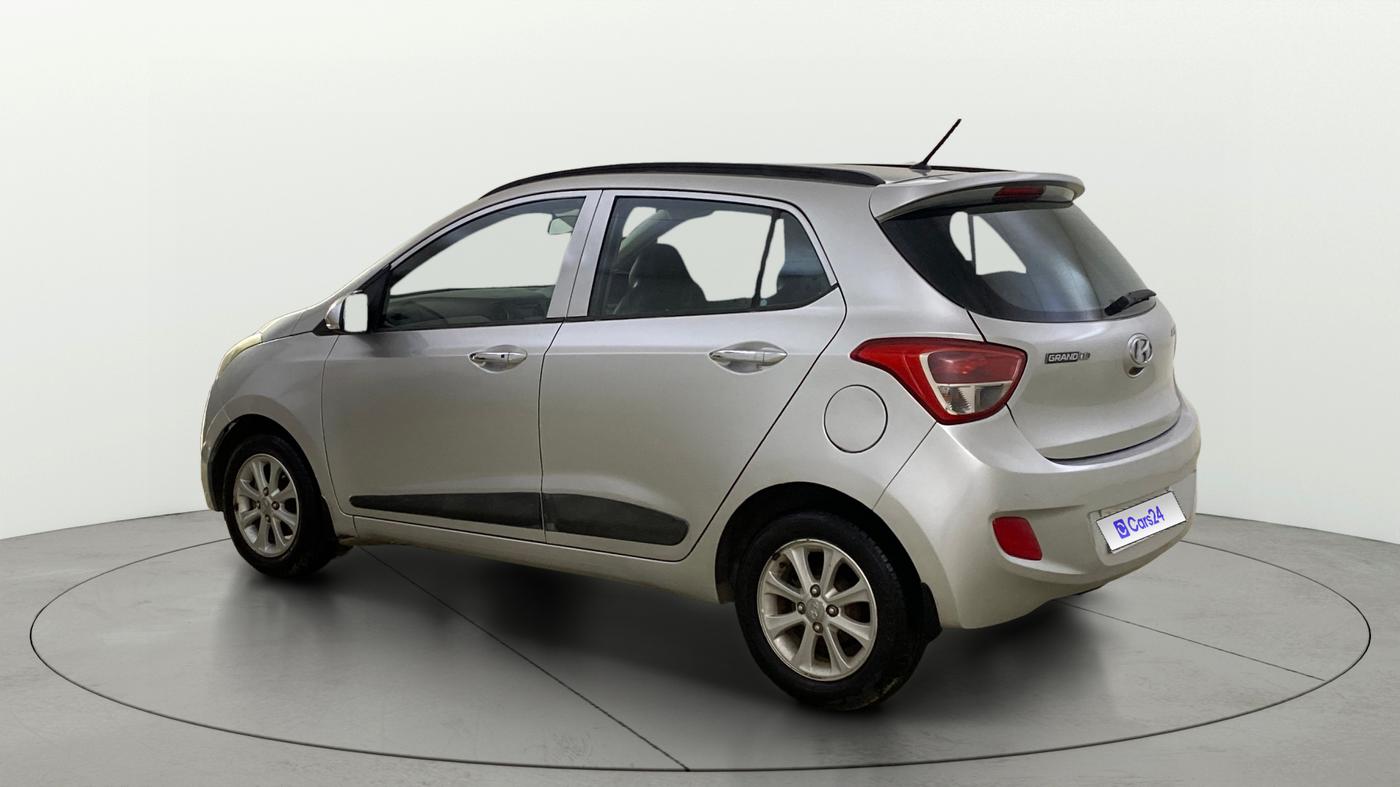 2015 Hyundai Grand i10 ASTA AT 1.2 KAPPA VTVT, Petrol, Automatic, 45,030 km, Left Back Diagonal