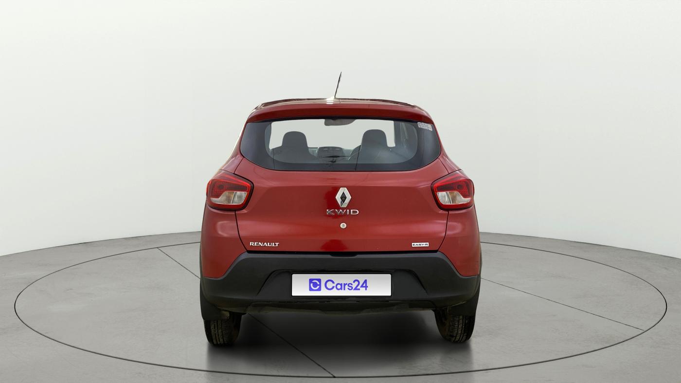 2018 Renault Kwid RXT 1.0 AMT (O), Petrol, Automatic, 9,917 km, Back/Rear