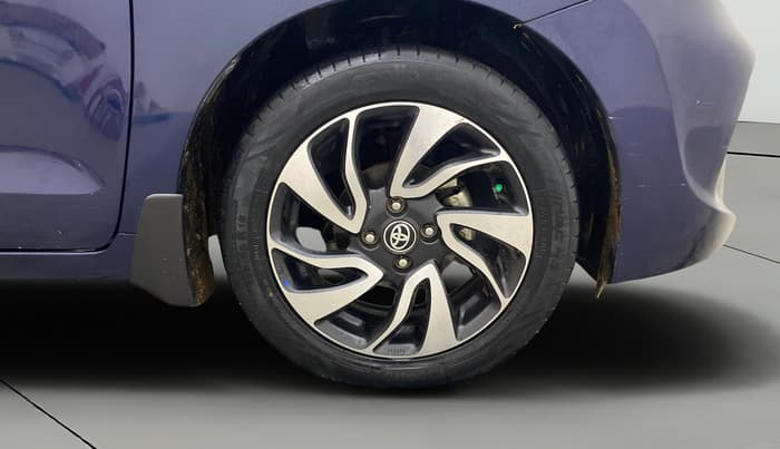 2021 Toyota Glanza V CVT, Petrol, Automatic, 59,886 km, Right Front Wheel