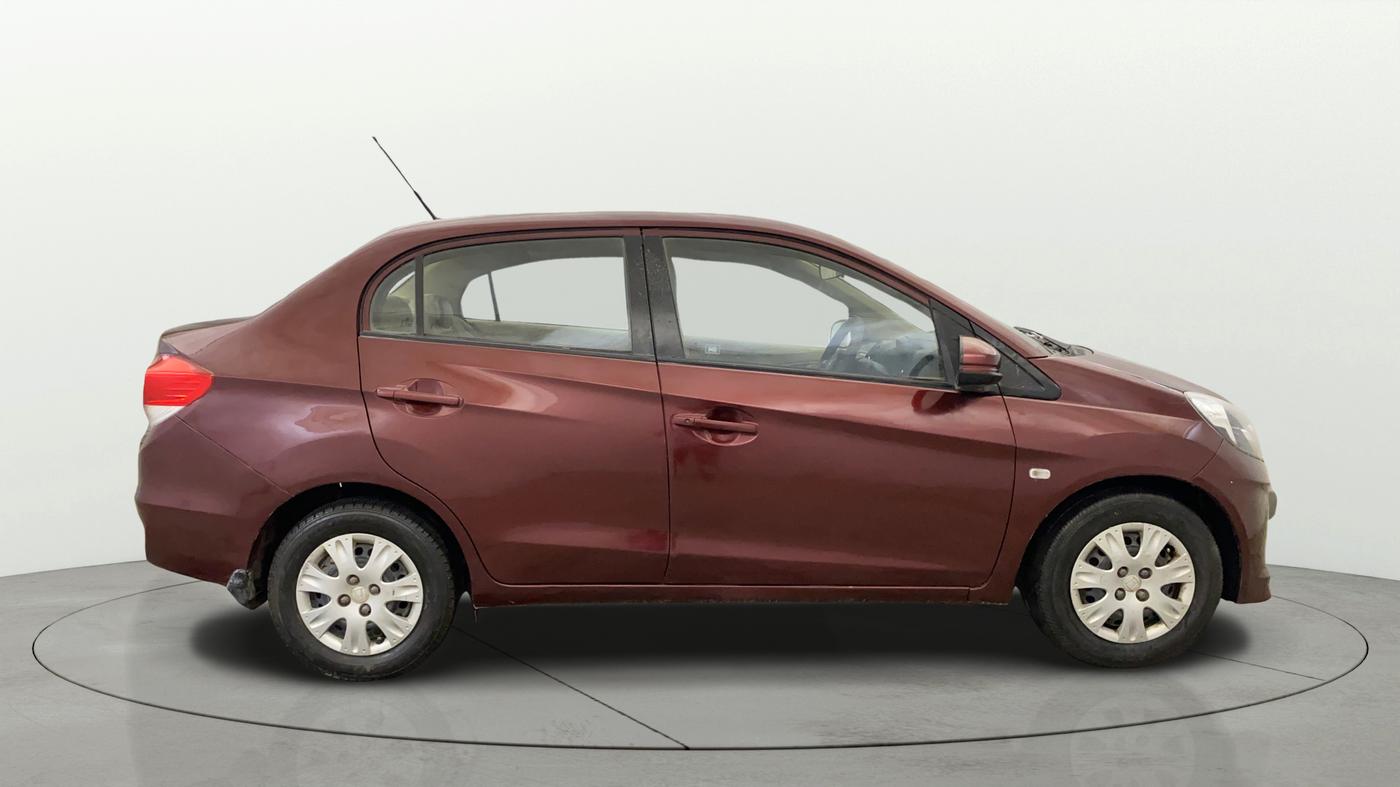2015 Honda Amaze 1.2L I-VTEC S, Petrol, Manual, 74,628 km, Right Side View