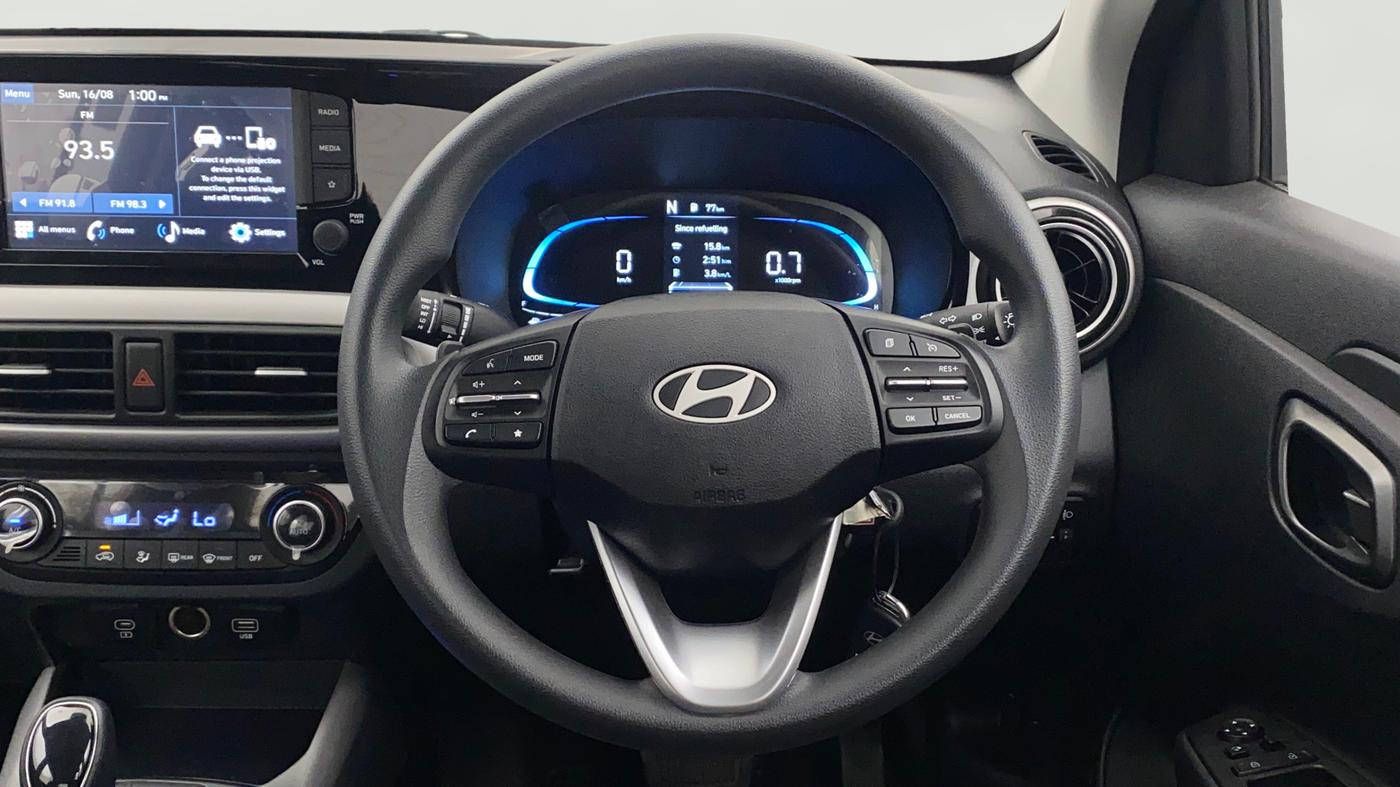 2025 Hyundai EXTER  SX 1.2 AMT, Petrol, Automatic, 1,140 km, Steering Wheel Close Up