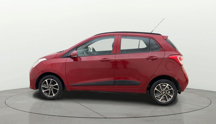 2017 Hyundai Grand i10 SPORTZ (O) AT 1.2 KAPPA VTVT, Petrol, Automatic, 63,246 km, Left Side