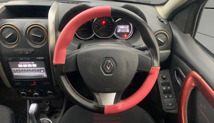 2017 Renault Duster RXS CVT, Petrol, Automatic, 68,204 km, Steering Wheel Close Up