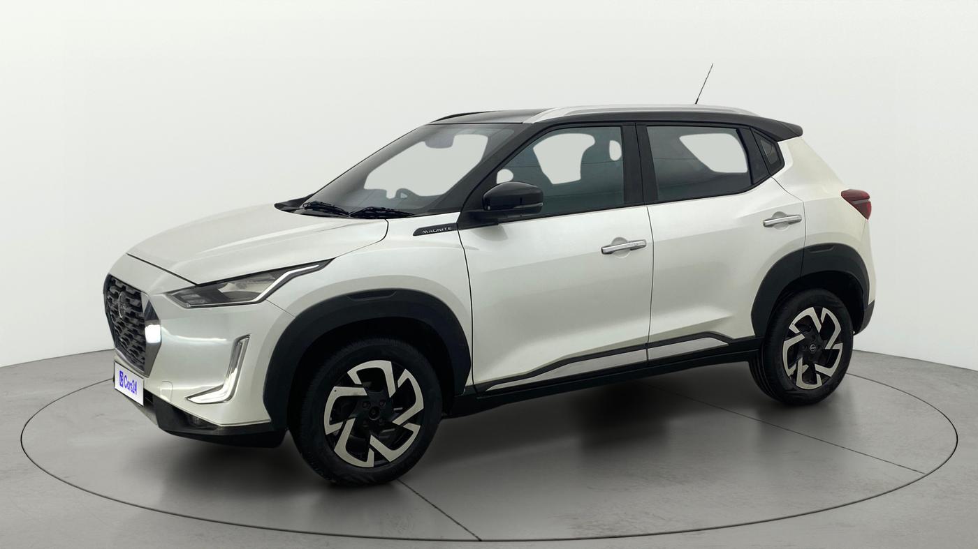 2021 Nissan MAGNITE XV TURBO CVT DUAL TONE, Petrol, Automatic, 72,369 km, Left Front Diagonal