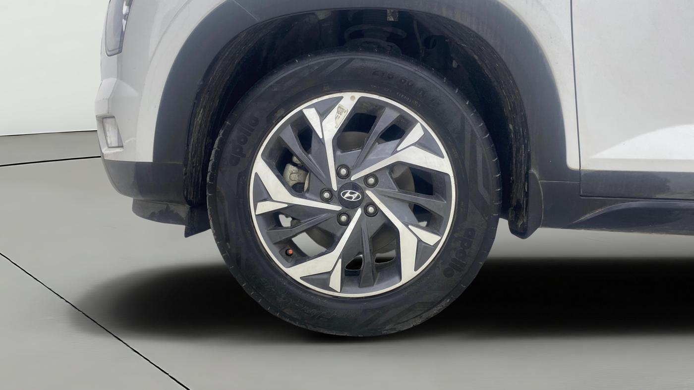 2023 Hyundai Creta SX (O) 1.4 TURBO DCT, Petrol, Automatic, 26,136 km, Left Front Wheel