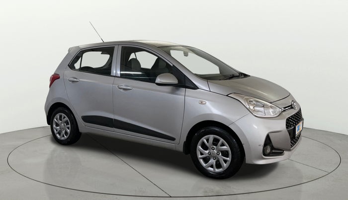 2017 Hyundai Grand i10 SPORTZ 1.2 KAPPA VTVT, Petrol, Manual, 28,138 km, Right Front Diagonal