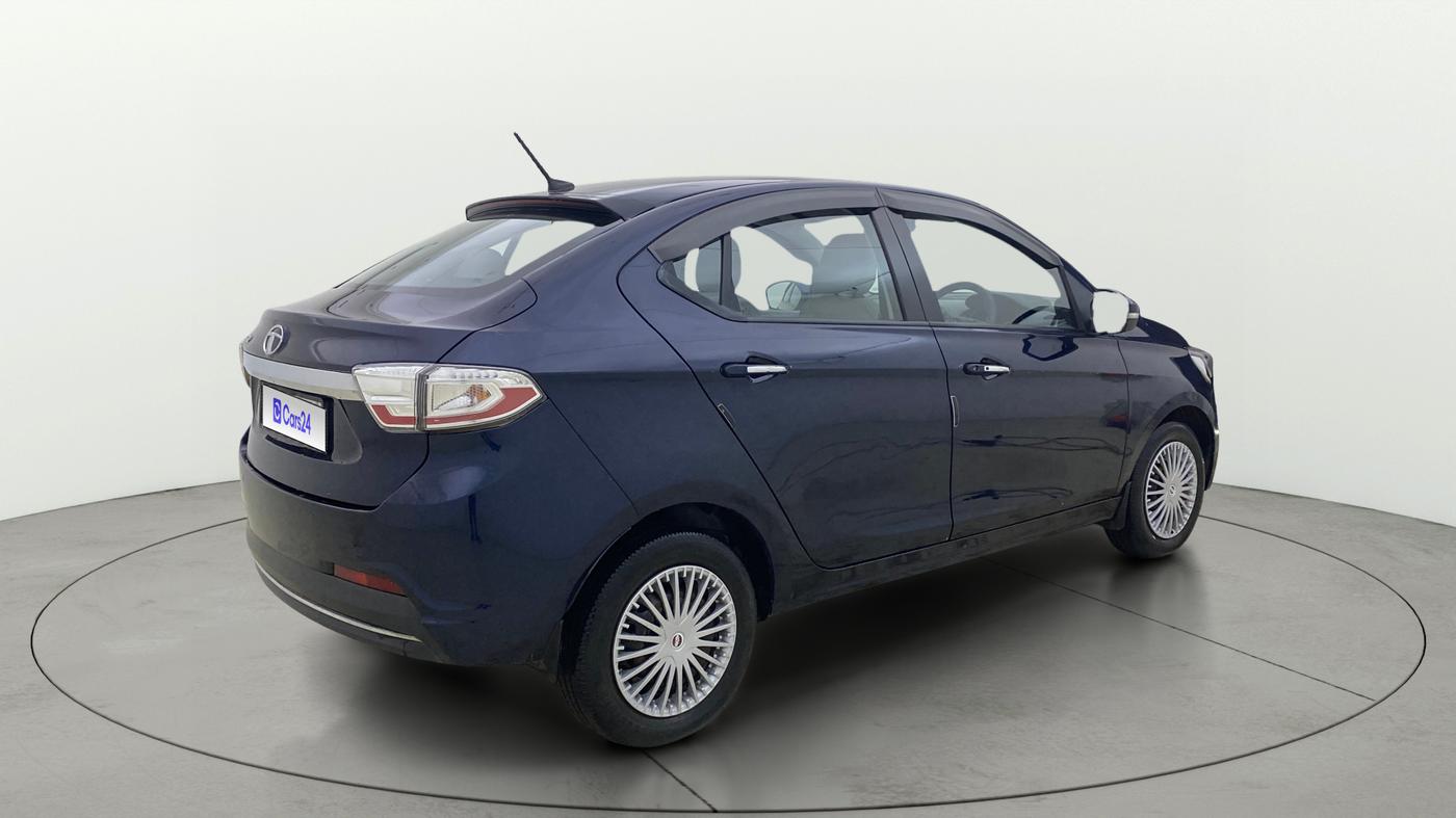 2020 Tata TIGOR XZ PETROL, CNG, Manual, 72,235 km, Right Back Diagonal