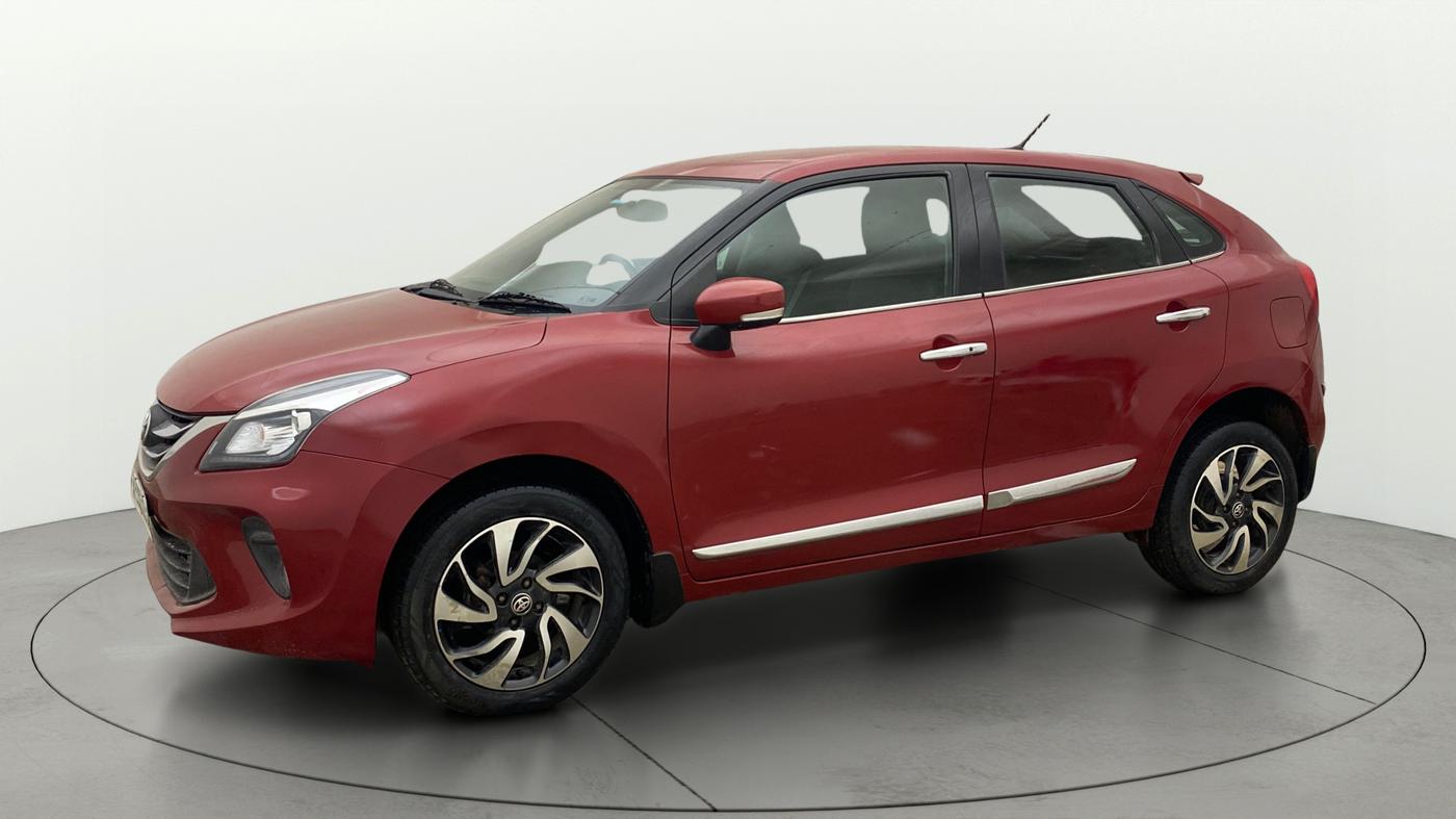 2020 Toyota Glanza V CVT, Petrol, Automatic, 42,083 km, Left Front Diagonal
