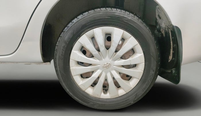 2014 Toyota Etios G, Petrol, Manual, 1,15,924 km, Left Rear Wheel