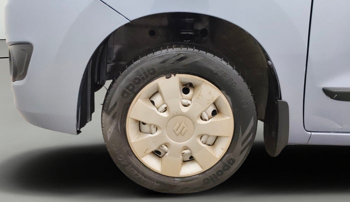 2013 Maruti Wagon R 1.0 LXI, Petrol, Manual, 93,879 km, Left Front Wheel