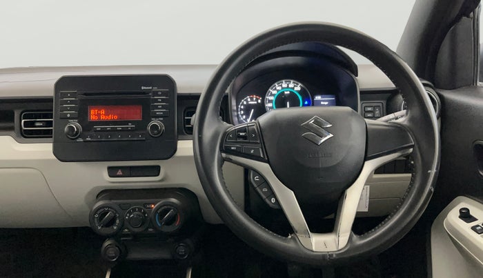 2017 Maruti IGNIS DELTA 1.2, Petrol, Manual, 52,480 km, Steering Wheel Close Up