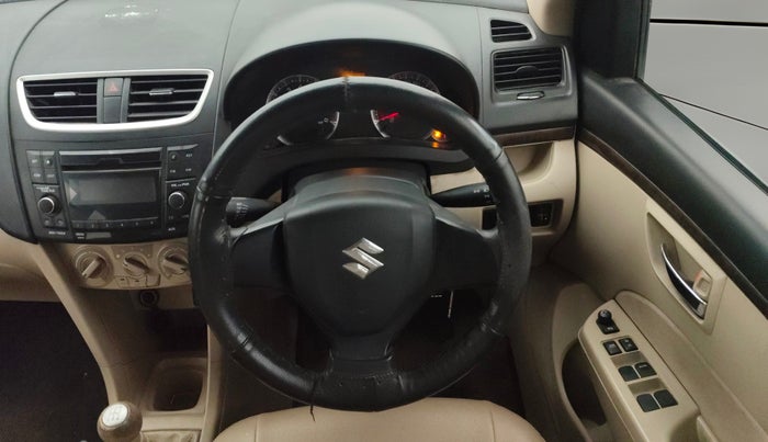 2015 Maruti Swift Dzire VXI, Petrol, Manual, 35,160 km, Steering Wheel Close Up