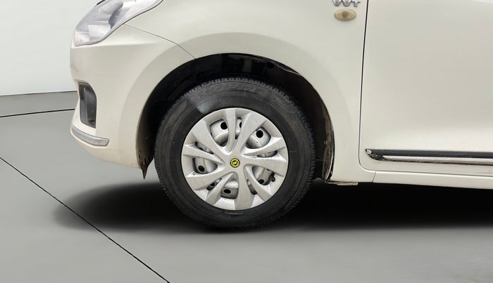 2017 Maruti Dzire LXI, CNG, Manual, 92,693 km, Left Front Wheel