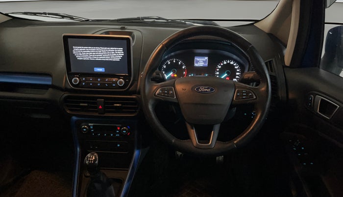 2018 Ford Ecosport TITANIUM 1.5L PETROL, Petrol, Manual, 71,621 km, Steering Wheel Close Up
