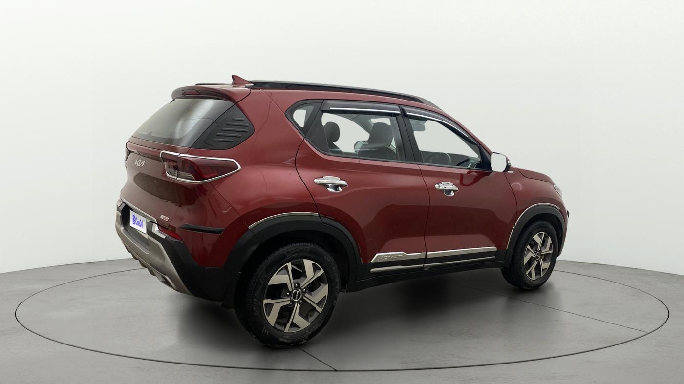 2023 KIA SONET HTX 1.0 IMT, Petrol, Manual, 23,851 km, Right Back Diagonal