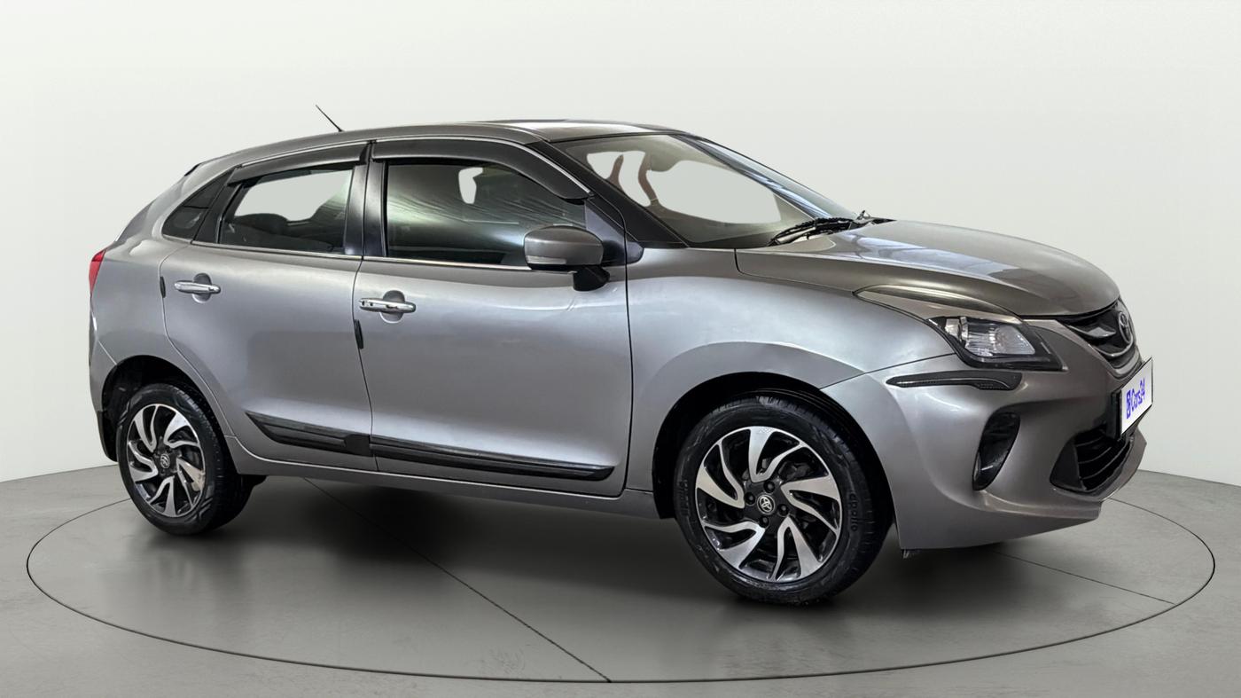 2021 Toyota Glanza V CVT, Petrol, Automatic, 33,834 km, Right Front Diagonal