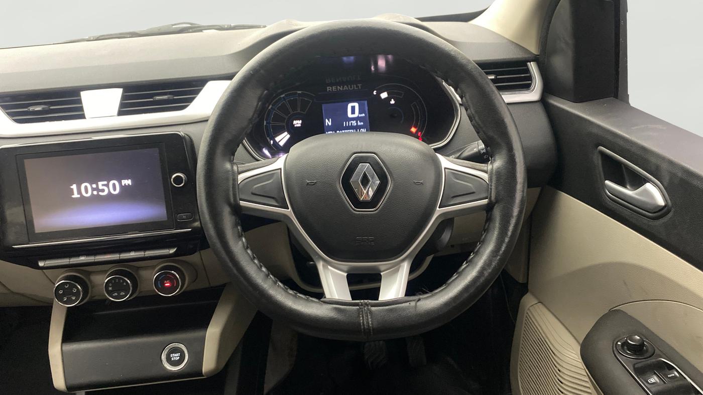 2021 Renault TRIBER RXZ AMT, Petrol, Automatic, 1,11,751 km, Steering Wheel Close Up