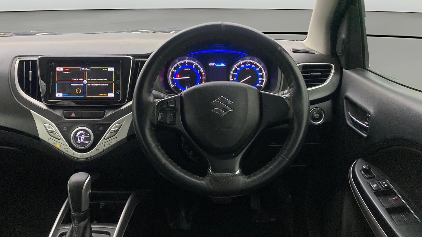 2018 Maruti Baleno ALPHA CVT PETROL 1.2, Petrol, Automatic, 60,303 km, Steering Wheel Close Up