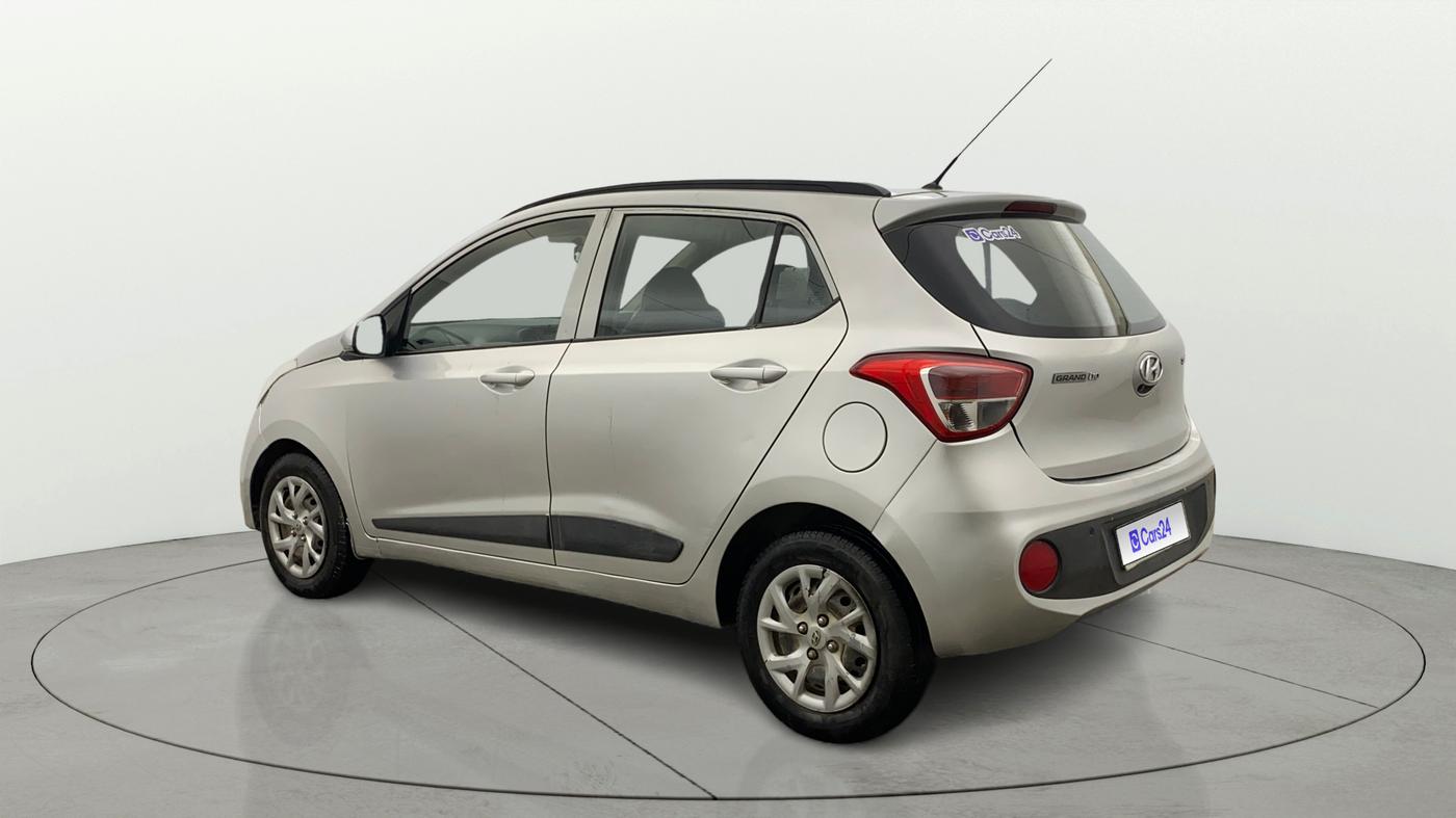 2018 Hyundai Grand i10 SPORTZ 1.2 KAPPA VTVT, Petrol, Manual, 82,935 km, Left Back Diagonal