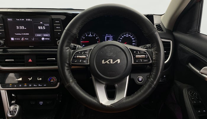 2022 KIA SELTOS HTK PLUS 1.5 IMT, Petrol, Manual, 41,675 km, Steering Wheel Close Up