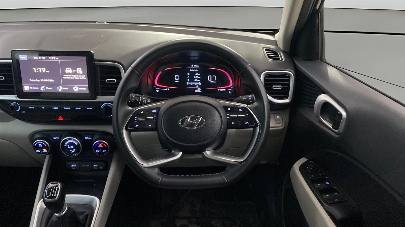 2024 Hyundai VENUE SX 1.5 CRDI, Diesel, Manual, 64,128 km, Steering Wheel Close Up