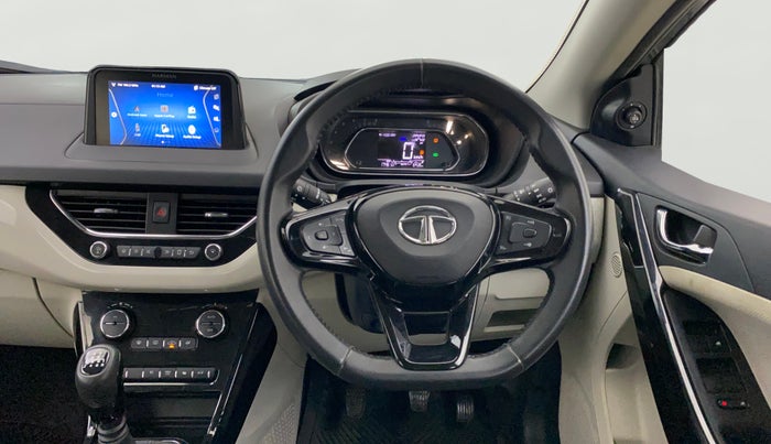 2020 Tata NEXON XZ PLUS (O) PETROL, Petrol, Manual, 17,461 km, Steering Wheel Close Up