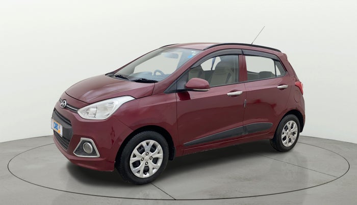 2016 Hyundai Grand i10 SPORTZ 1.2 KAPPA VTVT, Petrol, Manual, 51,279 km, Left Front Diagonal