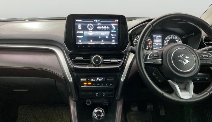 2022 Maruti Grand Vitara ALPHA SMART HYBRID ALLGRIP DUAL TONE, Petrol, Manual, 46,462 km, Air Conditioner