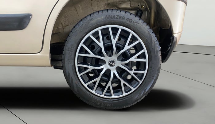 2013 Maruti Wagon R 1.0 VXI, Petrol, Manual, 56,090 km, Left Rear Wheel
