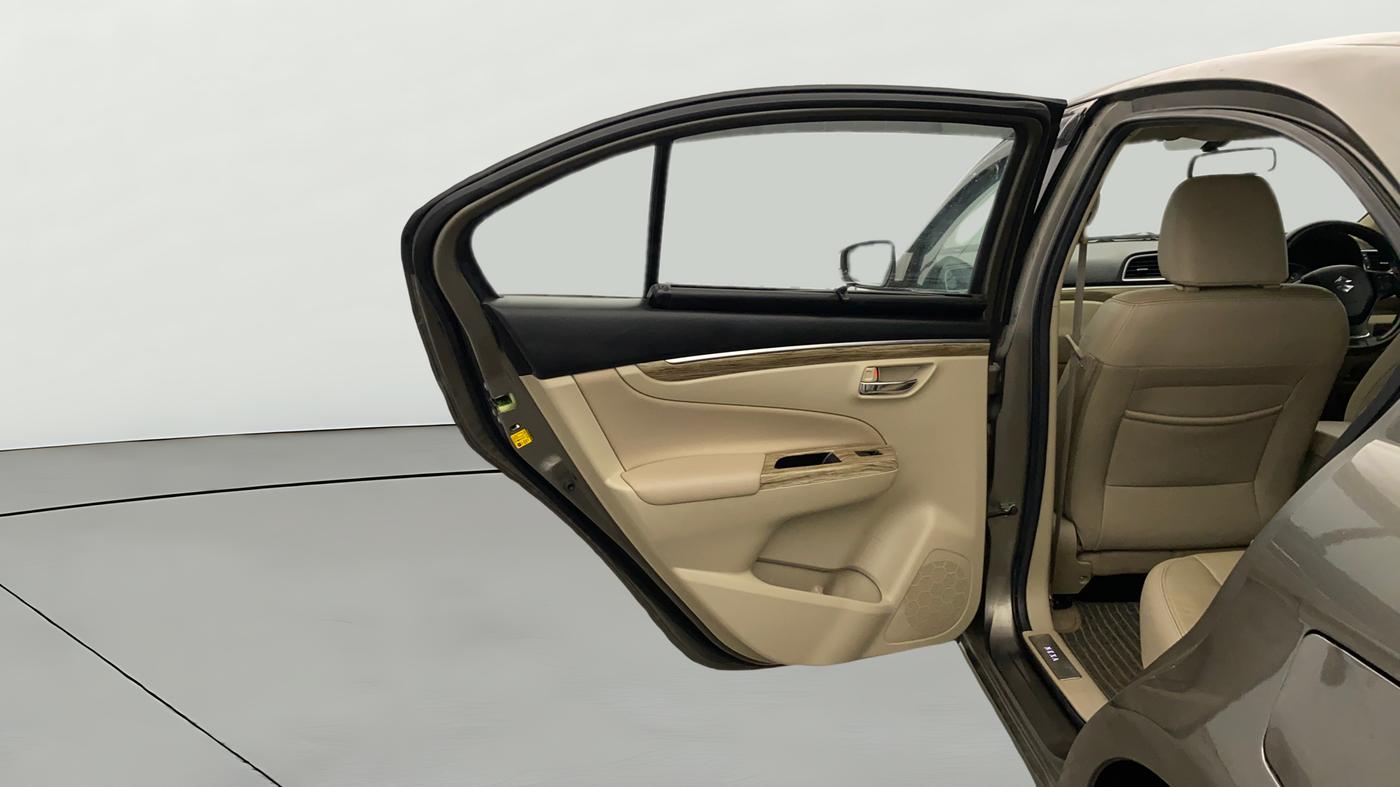 2021 Maruti Ciaz ALPHA  AT 1.5 SHVS PETROL, Petrol, Automatic, 1,43,468 km, LHS Rear Door