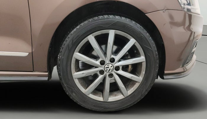 2019 Volkswagen Vento HIGHLINE PLUS 1.2 AT, Petrol, Automatic, 72,482 km, Right Front Wheel