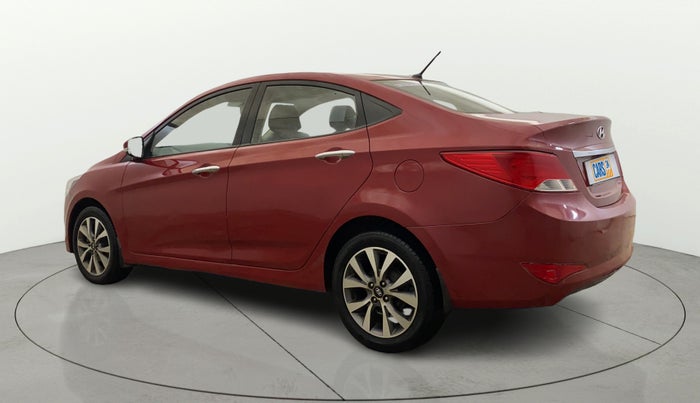 2015 Hyundai Verna FLUIDIC 4S 1.6 VTVT S(O), Petrol, Manual, 42,595 km, Left Back Diagonal
