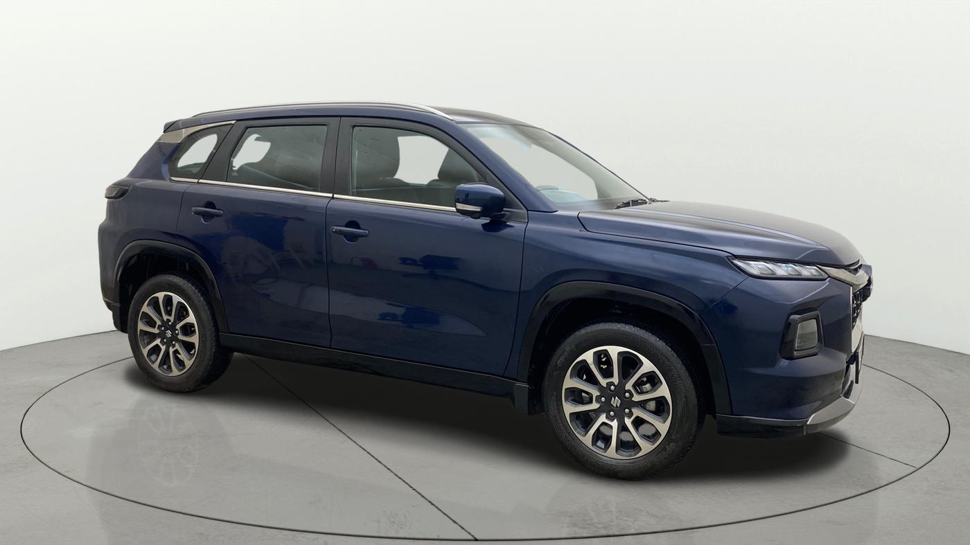 2022 Maruti Grand Vitara ALPHA PLUS HYBRID ECVT, Hybrid, Automatic, 57,560 km, Right Front Diagonal