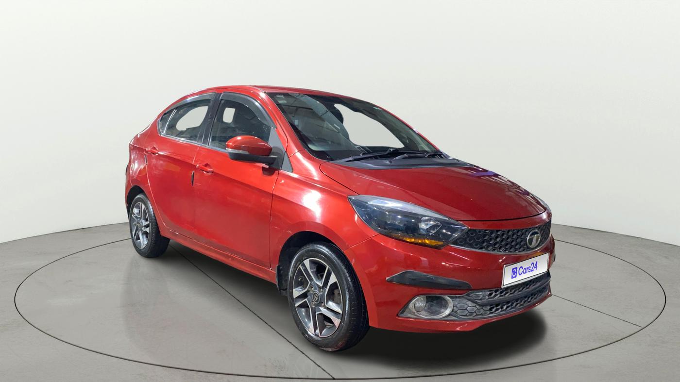 2017 Tata TIGOR XZ PETROL, Petrol, Manual, 52,032 km, Right Front Diagonal