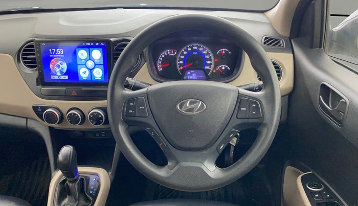 2018 Hyundai Grand i10 MAGNA AT 1.2 KAPPA VTVT, Petrol, Automatic, 63,852 km, Steering Wheel Close Up