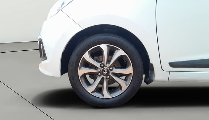 2014 Hyundai Xcent SX AT 1.2 (O), Petrol, Automatic, 78,893 km, Left Front Wheel