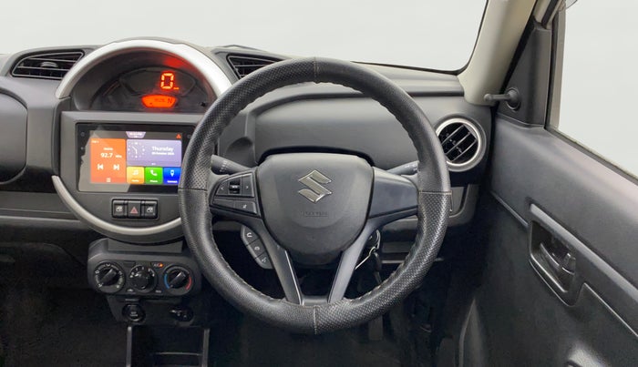 2020 Maruti S PRESSO VXI PLUS AMT, Petrol, Automatic, 19,538 km, Steering Wheel Close Up