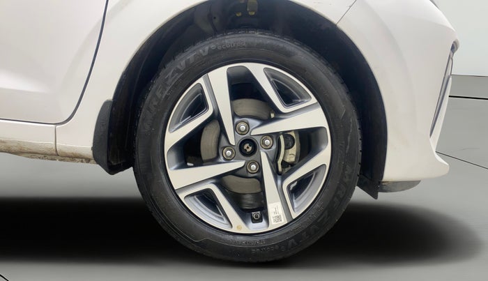 2024 Hyundai AURA SX PLUS 1.2 AMT, Petrol, Automatic, 12,164 km, Right Front Wheel