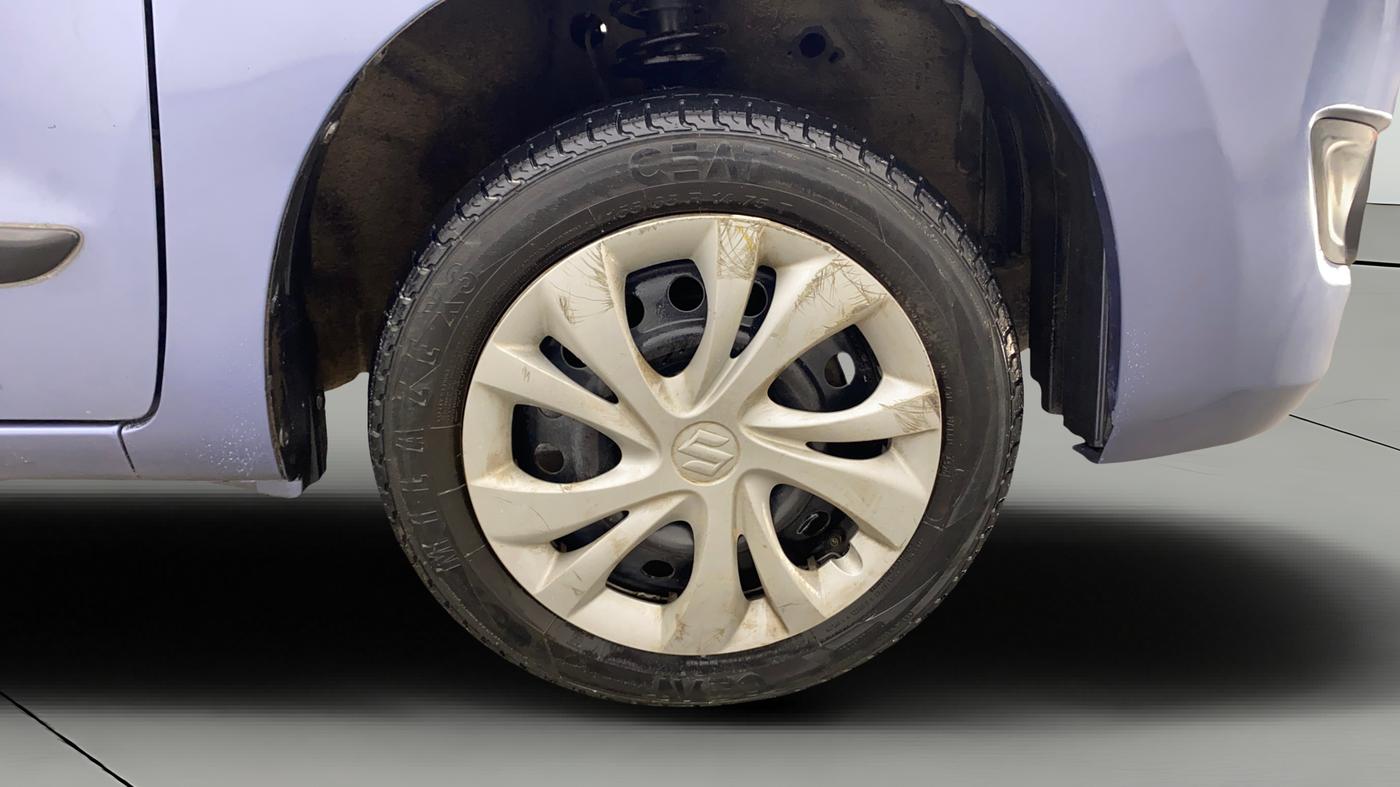 2015 Maruti Wagon R 1.0 VXI, Petrol, Manual, 72,057 km, Right Front Wheel