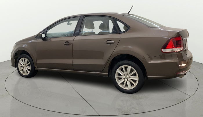 2016 Volkswagen Vento HIGHLINE PETROL AT, Petrol, Automatic, 1,21,926 km, Left Back Diagonal