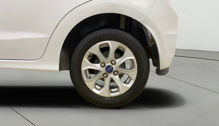 2017 Ford New Figo TITANIUM 1.2 PETROL MT, Petrol, Manual, 47,608 km, Left Rear Wheel