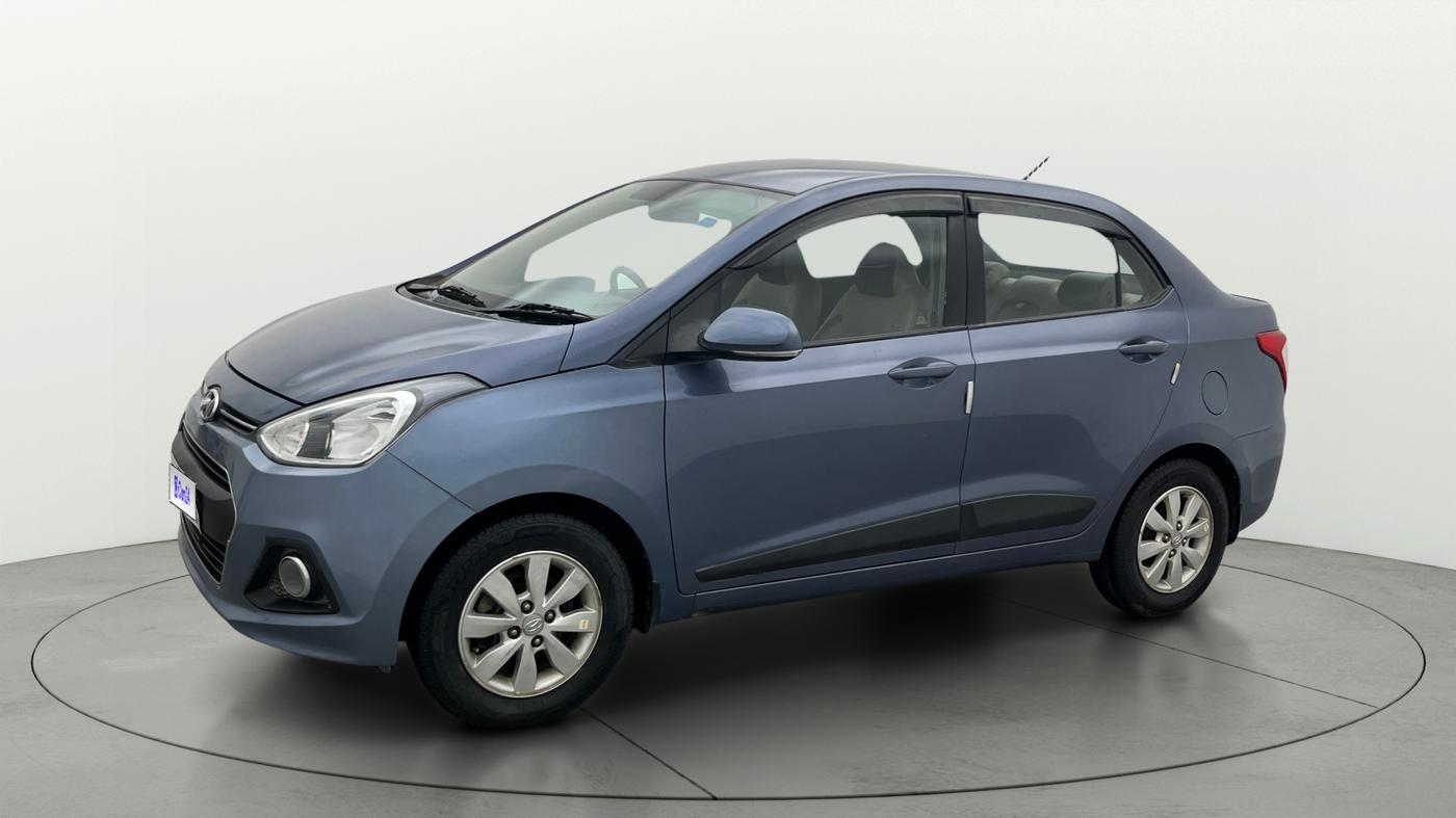 2014 Hyundai Xcent S AT 1.2 (O), Petrol, Automatic, 53,698 km, Left Front Diagonal