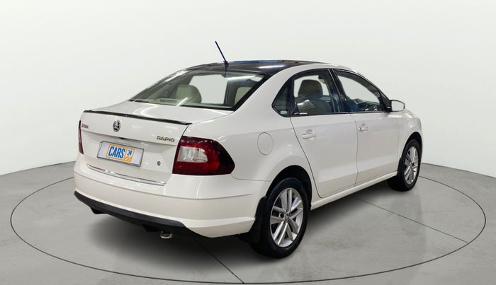 2018 Skoda Rapid STYLE 1.5 TDI, Diesel, Manual, 61,396 km, Right Back Diagonal