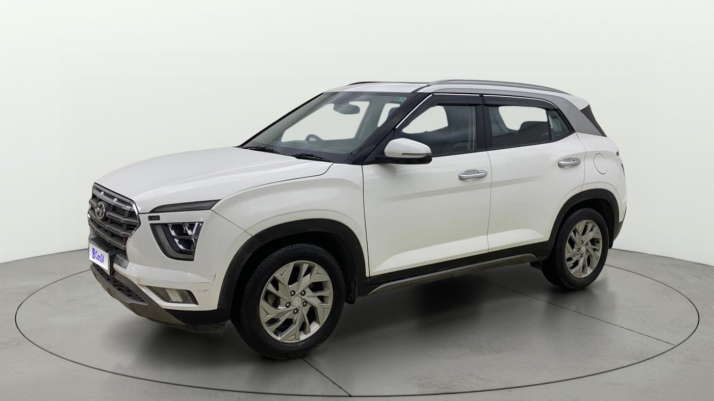 2020 Hyundai Creta SX 1.5 PETROL, Petrol, Manual, 95,382 km, Left Front Diagonal