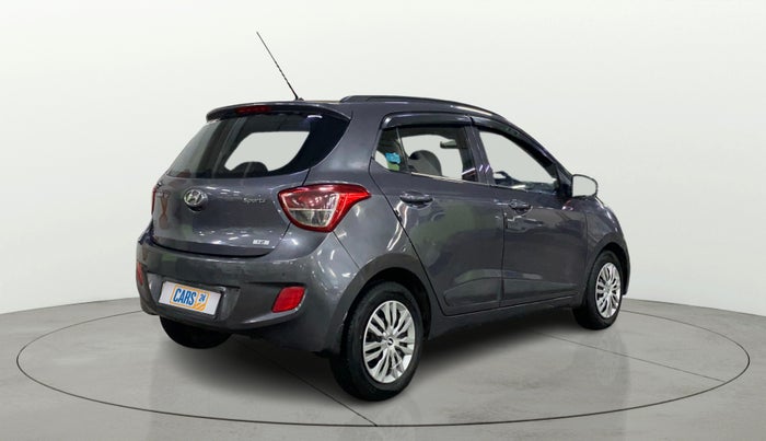 2016 Hyundai Grand i10 SPORTZ 1.2 KAPPA VTVT, Petrol, Manual, 99,288 km, Right Back Diagonal